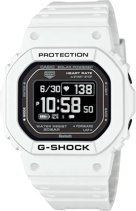 Casio Men's G-Shock Move DW-H5600 Series, Multisport (Run, Walking, Gym Workout), Heart Rate Watch, Quartz Solar Assisted Watch
