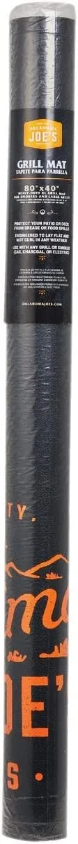 Oklahoma Joe's 4498341P06 XL Grill Mat, Black