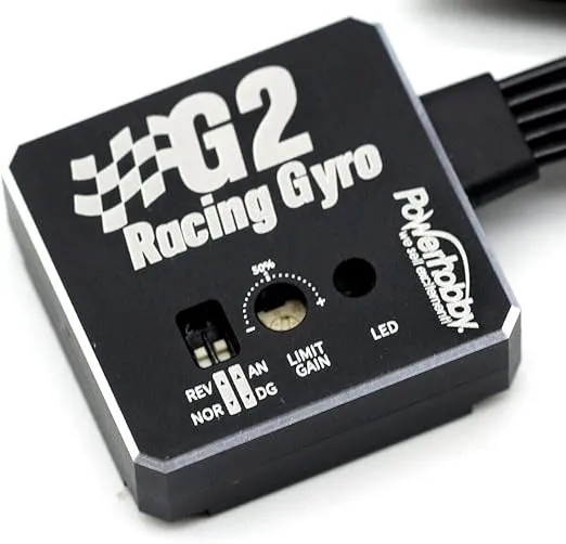 Powerhobby G2 High Stability Racing Drift Tuned RC Gyro w Aluminum Case