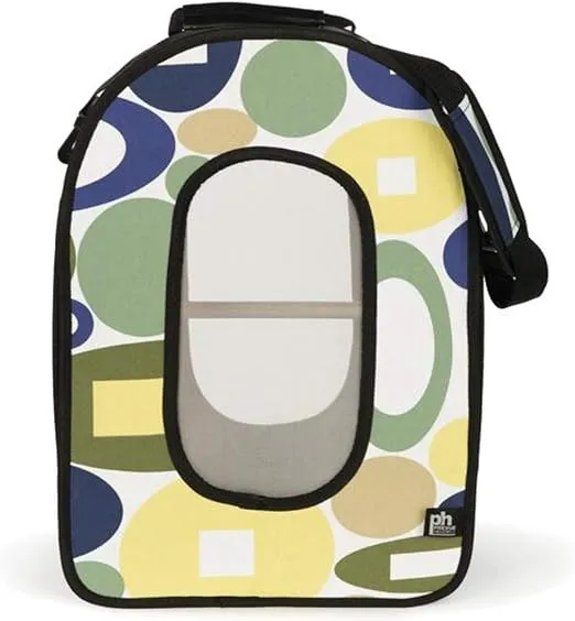Prevue Pet Products Soft Sided Bird Travel Carrier with Perch Large, Multicolor (1309)