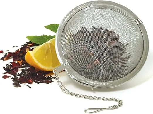 Norpro 5505 Stainless Steel Mesh Tea Infuser Ball, 3-Inch