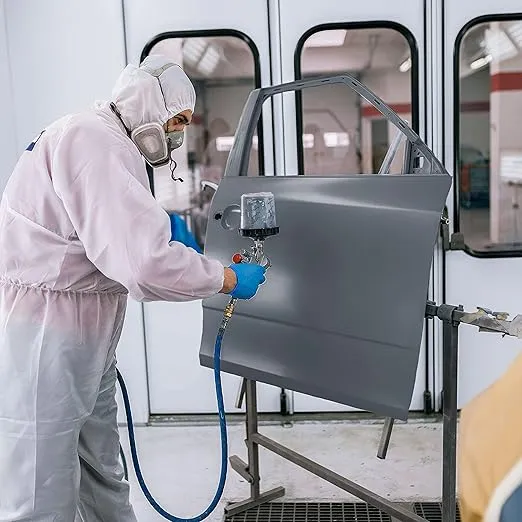 Custom Shop - Gray DTM High Build Urethane Primer Surfacer (Direct to Metal) 2.1 VOC (1-1/4 Quart Kit) Fast Dry High-Performance Primer for Automotive & Industrial use Kit includes 1-1/4 Quart of DTM Primer