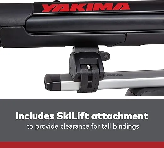 YAKIMA FatCat EVO 6 Ski Roof Rack Mount