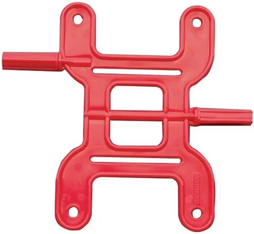 Airhead Floating Line Winder Red Designed for Anchor Lines, Mooring Lines, Ski ropes, Tube Robes & More Up to 150 Ft. High Impact Polypropylene