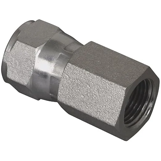 Apache 39006174 1/2" Female JIC x 3/8" Female Pipe Swivel, Hydraulic Adapter