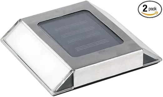 Nature Power Solar Pathway Lights - 2 Pack