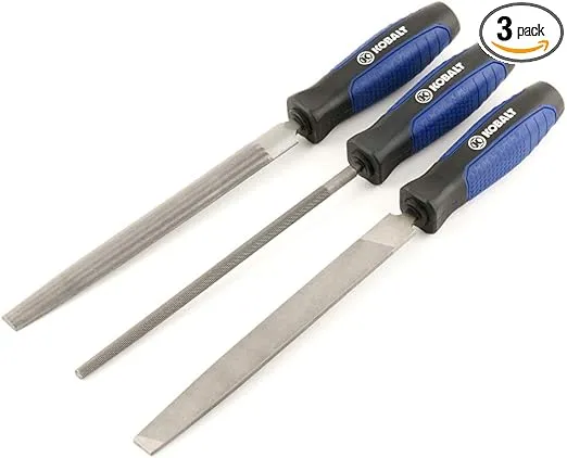 Kobalt 489614 3-Piece File Set with Handles