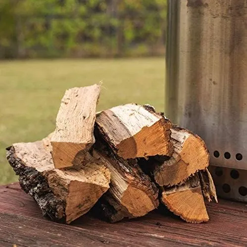 Solo Stove Oak Firewood for Outdoor Wood Burning Fire Pits and Backyard Fire Pits 100% Natural Oak Firewood Kiln-Dried 6-8 Logs (.5 cu ft)