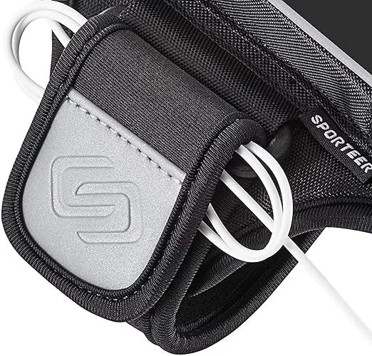Velocity V8 Running Armband - Compatible with iPhone 16 Pro Max, 16 Plus, 15/14 Pro Max, 16/15/14 Pro, iPhone 16/15/14, Galaxy S24+, S23 Plus, Pixel, & Many More Cell Phones - FITS Cases