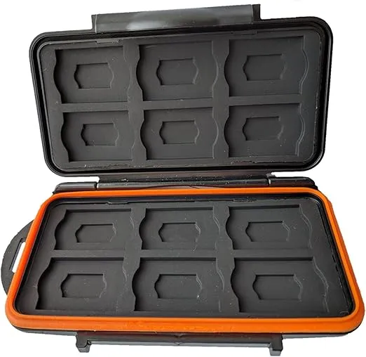 BoneView Weather-Resistant Storage Case for Trail Camera SD Memory Cards