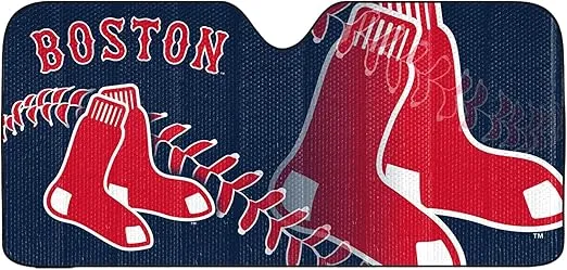 FANMATS MLB Unisex-Adult Windshield Sun Auto Shade 59" x 29.5"