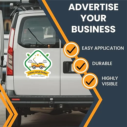 Magnet Me Up Custom Magnet, for Business Advertising, Personal Use (Any Size, Die Cut)