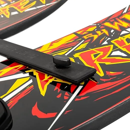 Airhead Trainer Water Skis Skill Levels - Water Skis for Kids and Adults - Stability & Control - Ultimate Training Water Skis System - Multiple Sizes/Styles