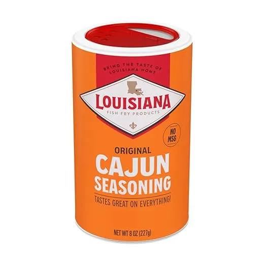 Louisiana Fish Fry Products Cajun Seasoning 8 Ounce