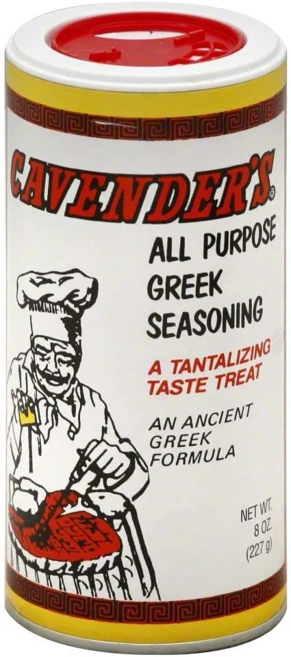 Cavender's All Purpose Greek Seasoning - 8 oz containers (pack of 2)-
