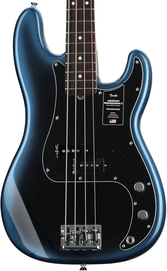 Fender American Professional II Precision Bass, Dark Night, Rosewood Fingerboard