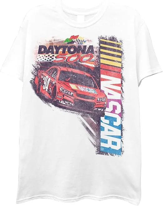 NASCAR Vintage Daytona 500 Shirt - Vintage Race Car Racing Mens Graphic T-Shirt