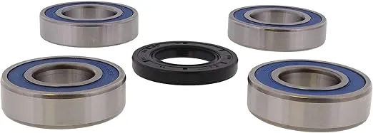 All Balls Racing 25-1533 Rear Wheel Bearing Kit Compatible with/Replacement For KTM 1190 Adventure 2014-2016, 990 Supermoto R 2010, 1290 Super Adventure 2015-2016, 690 Duke 2008-2010