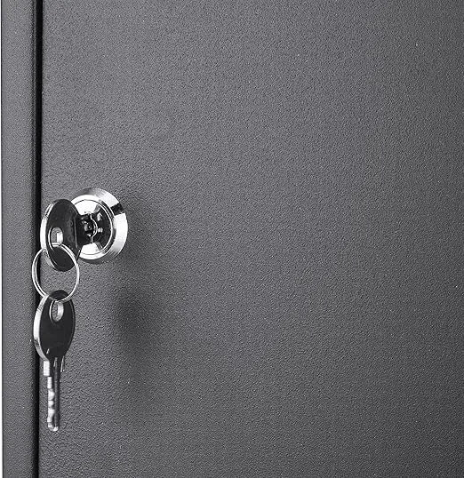 Barska Adjustable Key Cabinet Lock Box with Colorful Key Tag Labels - 42 POSITION - KEY LOCK