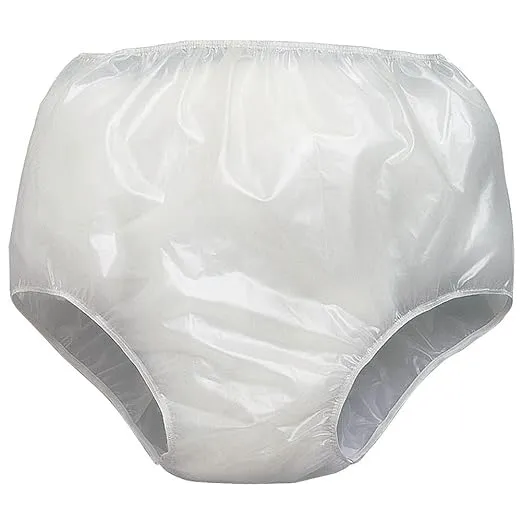 Waterproof Vinyl Pull-On Pants, AVPL/3, Large 34-42 Inch Waist (Pack of 3)