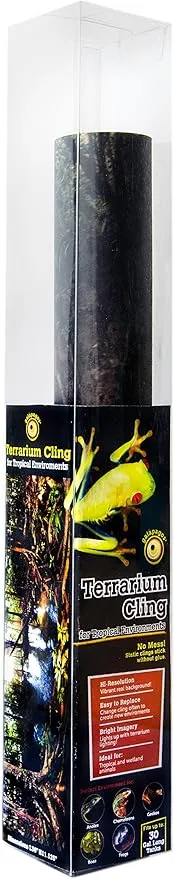 Galápagos (05402) Tropical Terrarium Clings, 11.125in x 36in for a 30 gal Tank