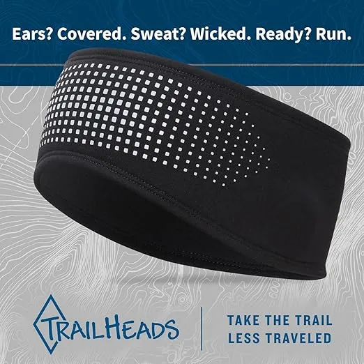 TrailHeads Tempo Running Headband | Ear Protection | Moisture Wicking Headband