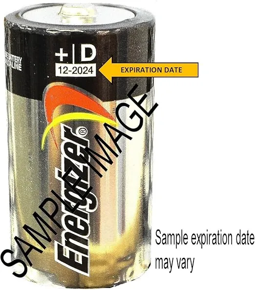ENERGIZER E95 Max ALKALINE D BATTERY Made in USA Exp. 12-2024 or later - 24 Count