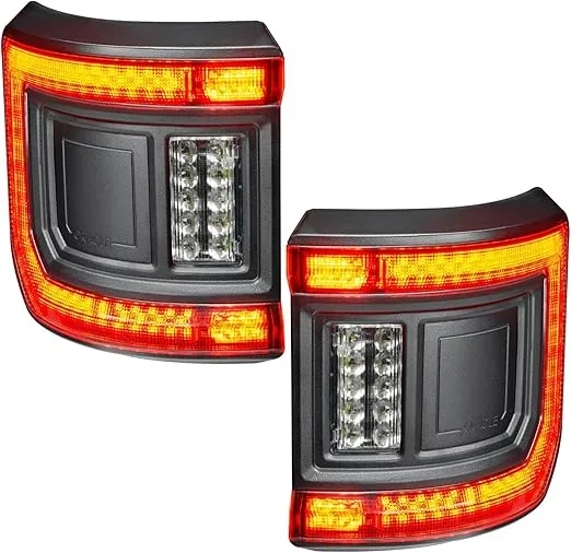 ORACLE Lighting Flush Mount LED Tail Lights for Jeep Gladiator JT (Standard Red)