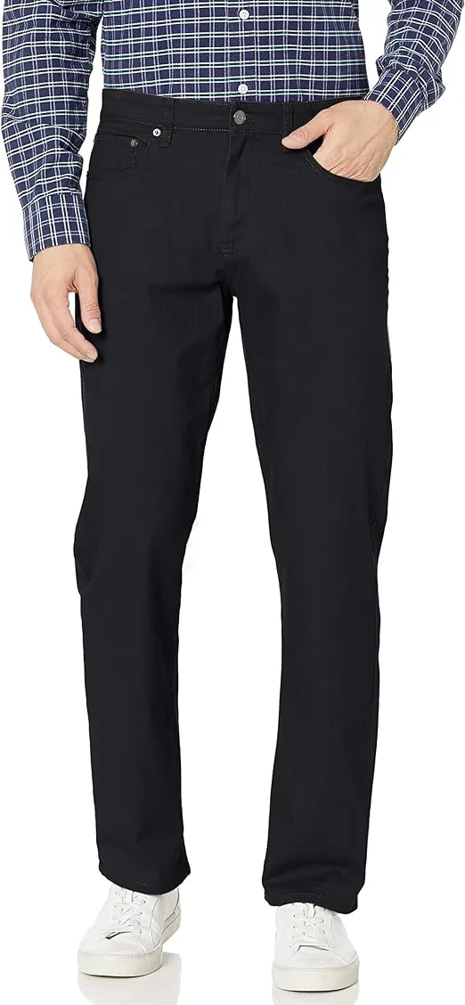 Amazon Essentials Men's Relaxed-Fit 5-Pocket Stretch Twill Pant