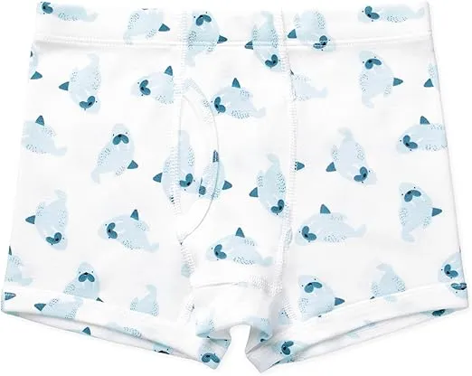Lucky & Me | Nolan Boy Boxer Brief Underwear | 100% Organic Cotton | 7-Pack