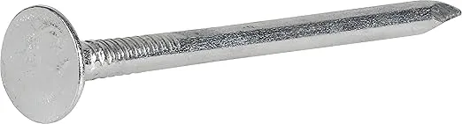 Electro-Galvanized Roofing Nails (3") - 5lb Box
