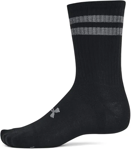 Under Armour Unisex Adult Essential Crew Socks (6 Pairs)