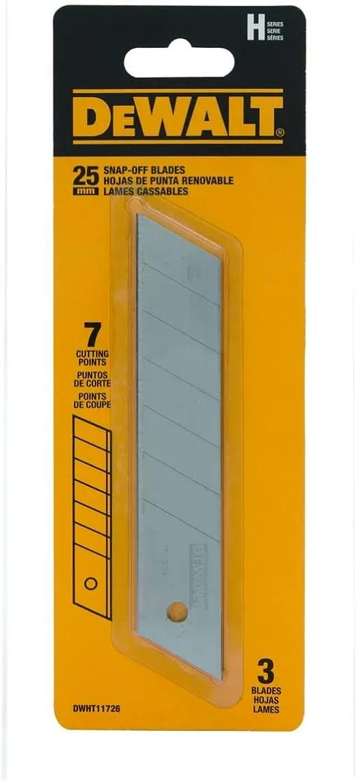 DEWALT 25 mm Snap Blades