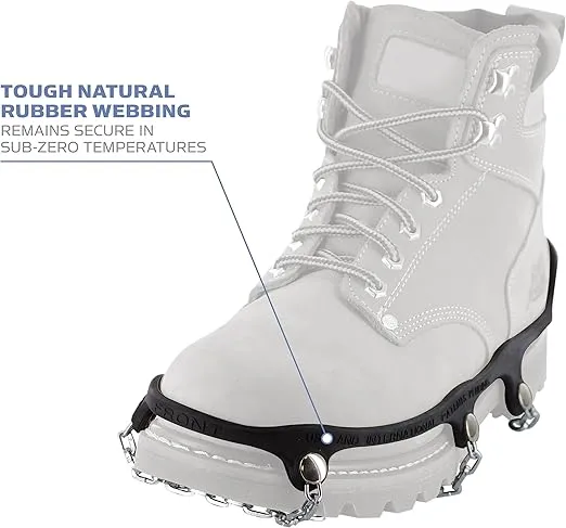 Yaktrax Traction Chains for Walking on Ice and Snow (Pair)