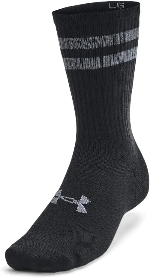 Under Armour Unisex Adult Essential Crew Socks (6 Pairs)