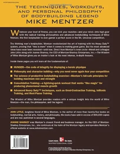 The Wisdom of Mike Mentzer: The Art, Science and Philosophy of a Bodybuilding Legend