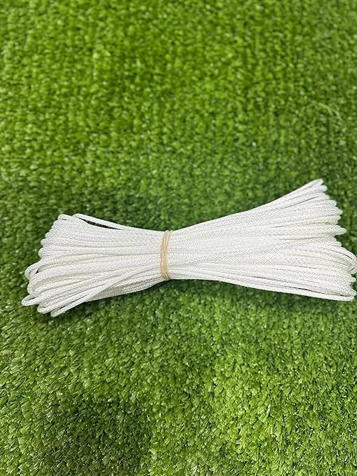Predator Sports Lacrosse Goal Net Lacing Cord - White, 92ft Long, 4mm Thick- Easy Installation, Durable, Widely Used for All Lacrosse Goal Types - Collegiate, High School, Youth, Box
