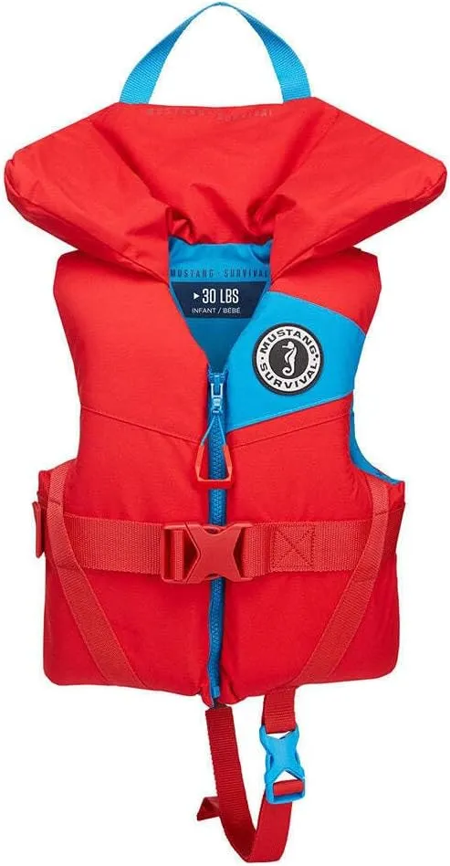 Mustang Survival Infant Lil Legends Foam Vest Imperial Red