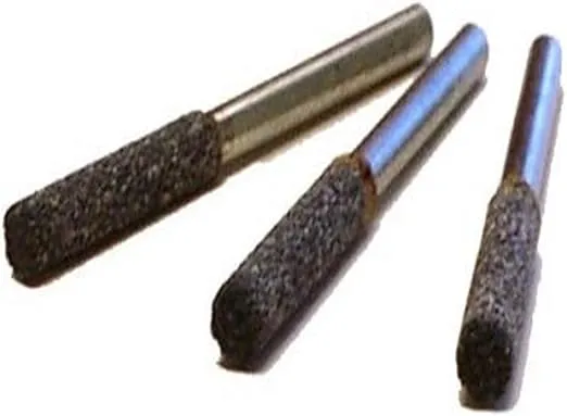 Oregon 3/16-Inch Unthreaded Chain Saw Sharpening Stones 3-Pack 31396