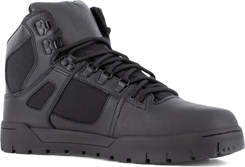 DC Men's Pure Work Black Composite Toe Boots Construction Shoe