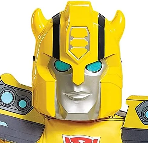 Optimus Prime Costume, Muscle Transformer Costumes for Boys, Padded Character Jumpsuit, Kids