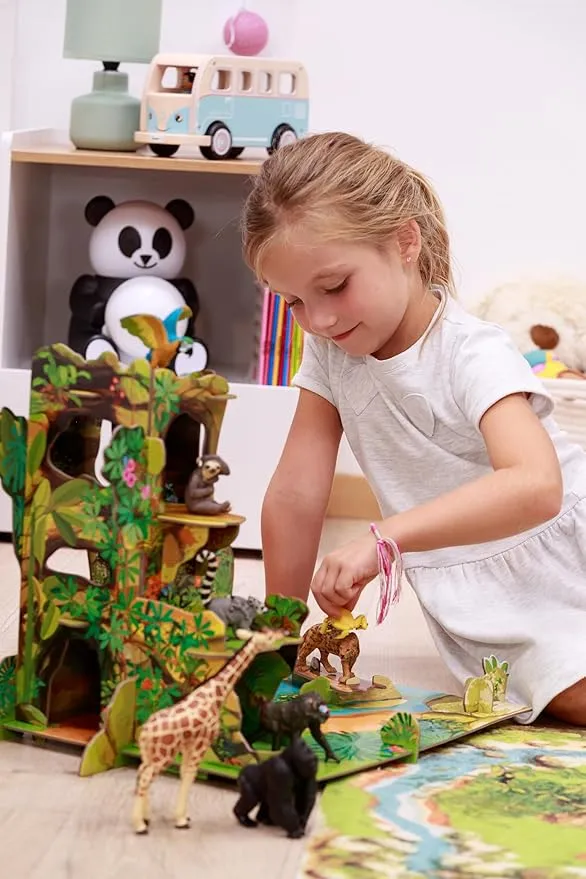 Papo -Hand-Painted - Figurine -Wild Animal Kingdom - Isiplay - The Jungle Playset -60112 -Collectible - for Children - Suitable for Boys and Girls- from 3 Years Old