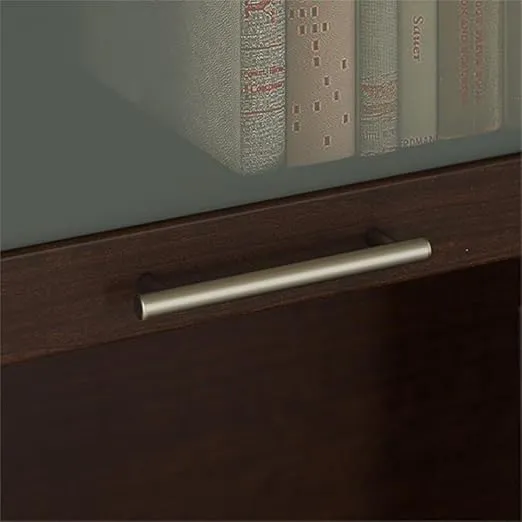 Bush Furniture Somerset Desk Hutch, 71" W, Mocha Cherry