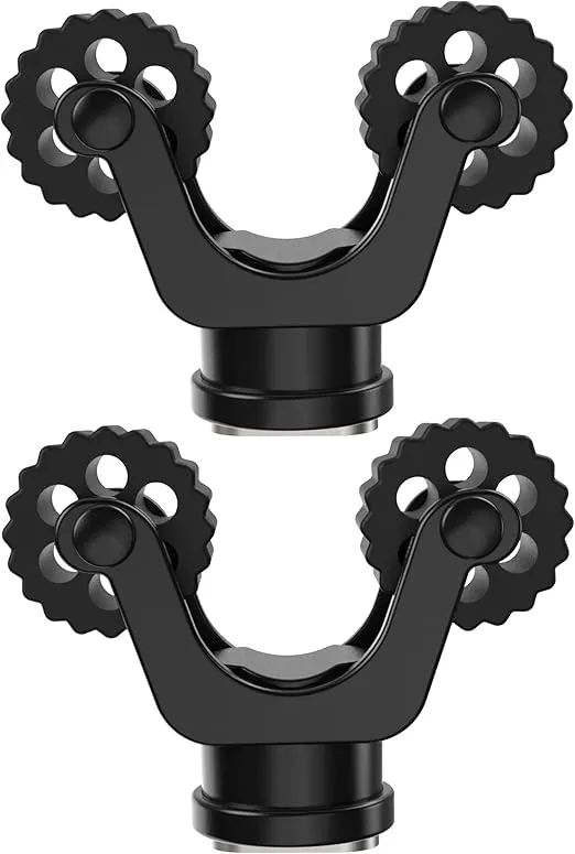 Kayak Paddle Holder, Kayak Track Mount Accessories for Fishing, Flexible Paddles Holder for Kayak