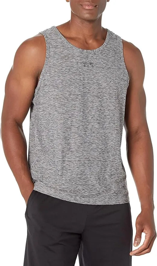 TYR Men's Athletic Performance Workout Airtec Tank Top