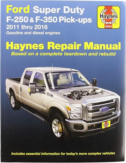 Haynes Ford Super Duty F-250 & F-350 Pick-ups, '11-'16