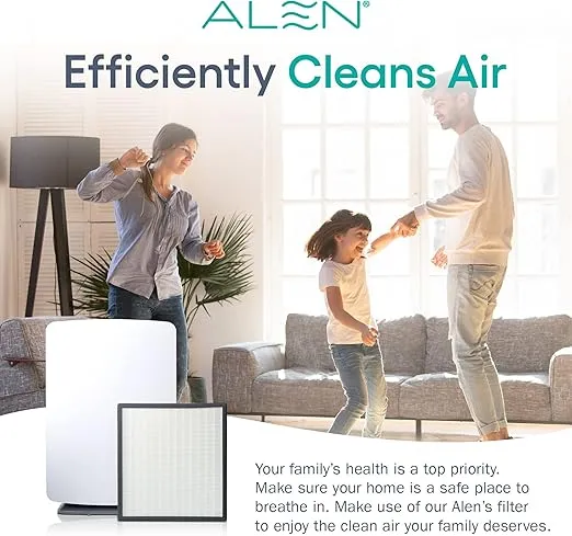 Alen Air Filter BF35-Pure Replacement HEPA Filter for BreatheSmart Classic Air Purifier - Captures Allergens, Dust, & Mold (1 FIlter)