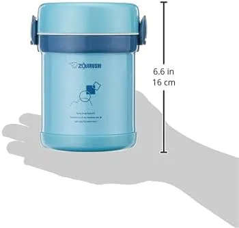 Zojirushi Ms. Bento Stainless Lunch Jar, One size, Aqua Blue