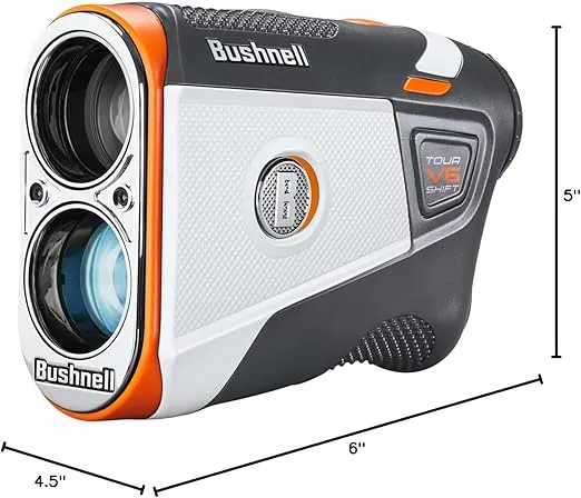 BUSHNELL GOLF Tour V6 Shift, White/Black/Orange