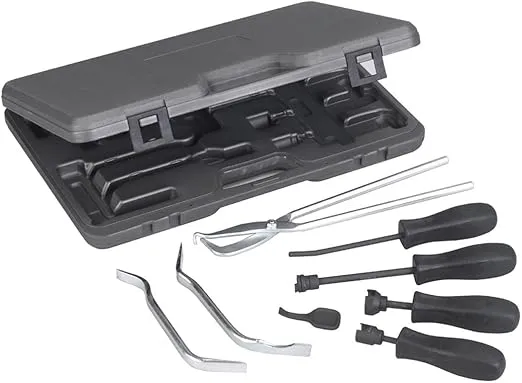 OTC 6516 Brake Tool Set - 8 Piece , Black , 11 in